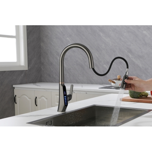 Vòi rửa nóng lạnh hiển thị nhiệt độ EUROPEAN PT-420