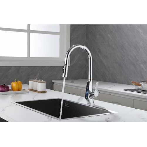 Vòi rửa nóng lạnh hiển thị nhiệt độ EUROPEAN PT-506