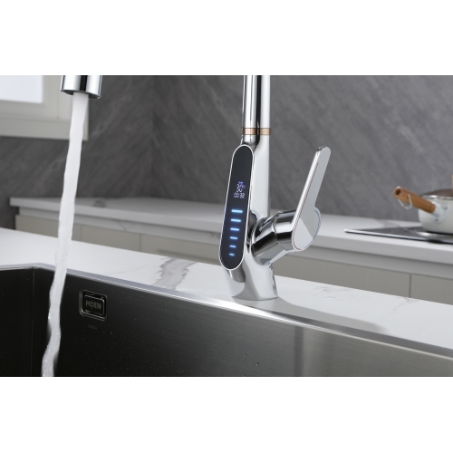 Vòi rửa nóng lạnh hiển thị nhiệt độ EUROPEAN PT-506